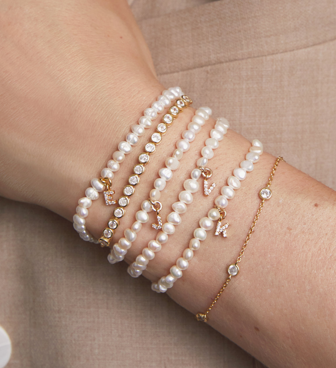 FYB Pearl Identity Bracelet-lou lou boutiques