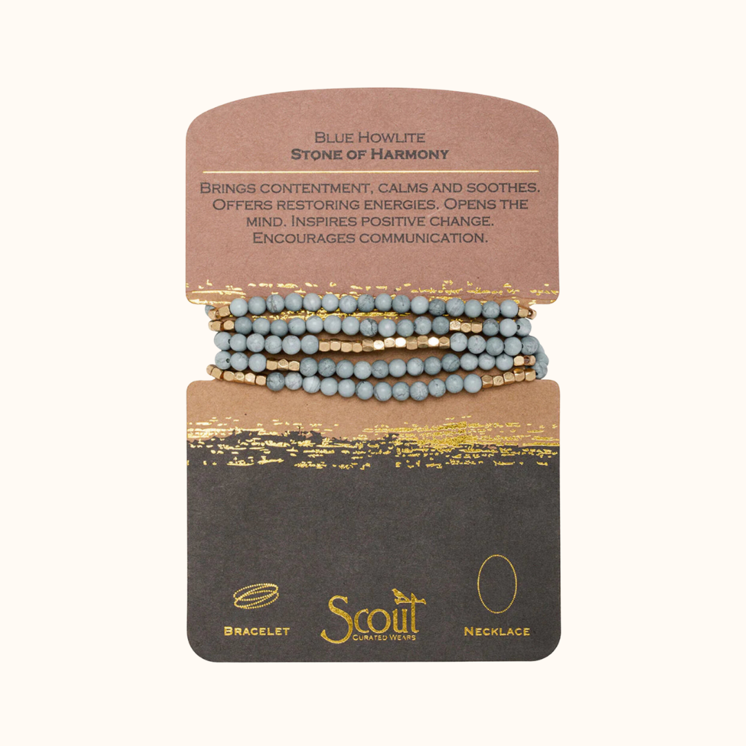 Scout Stone Wrap Bracelet-Bracelet-lou lou boutiques