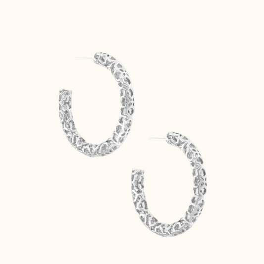 Chan Luu Silver Petite Infinity Hoop Earrings - Bliss Boutiques