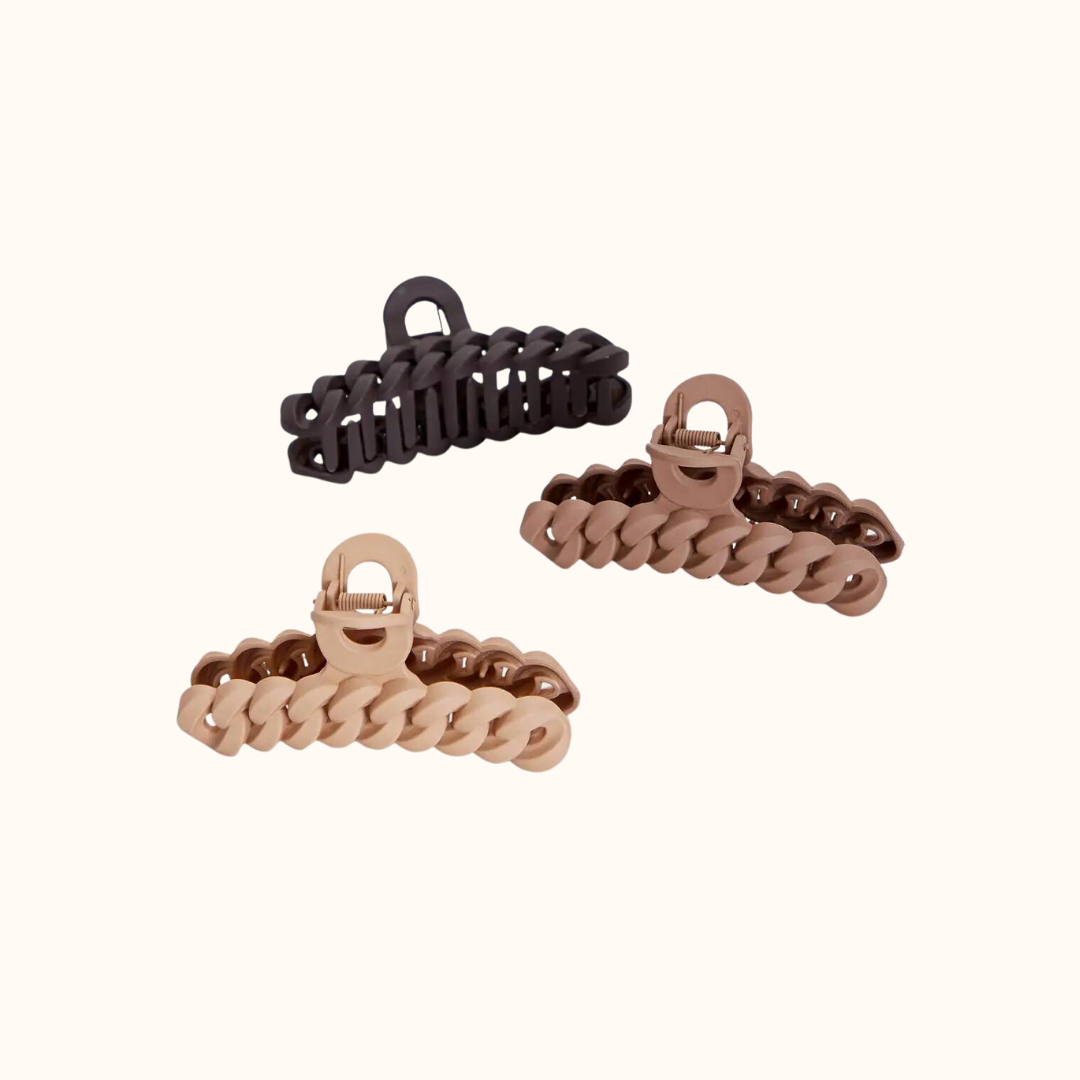 Kitsch Chain Claw Clips-Hair Clips-lou lou boutiques
