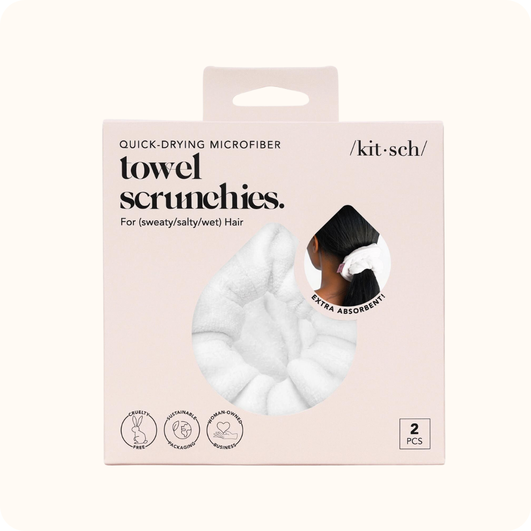 Kitsch Towel Scrunchies-Hair Scrunchie-lou lou boutiques